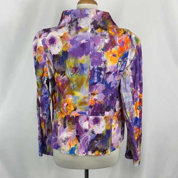 Escada Pastel Print Blazer - Picture 3 of 4